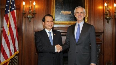 ส่งเสริมความสัมพันธ์ร่วมมือระหว่างเวียดนามกับสหรัฐ